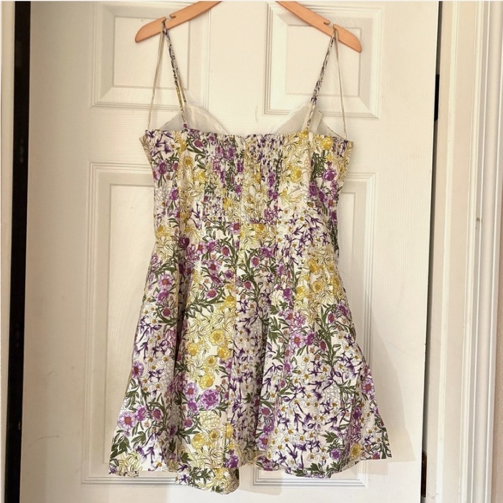 NWT Maeve x Anthropologie Lace Trim Sweetheart Mini Dress | M - Picture 5 of 11
